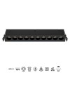 BLAU * FOCO EMPOTRAR 10L 24W  3000K NEGRO